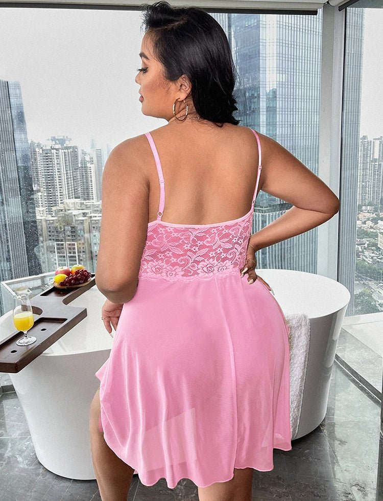 Plus Size Can't Let You Go Chemise - Late Night Lingerie