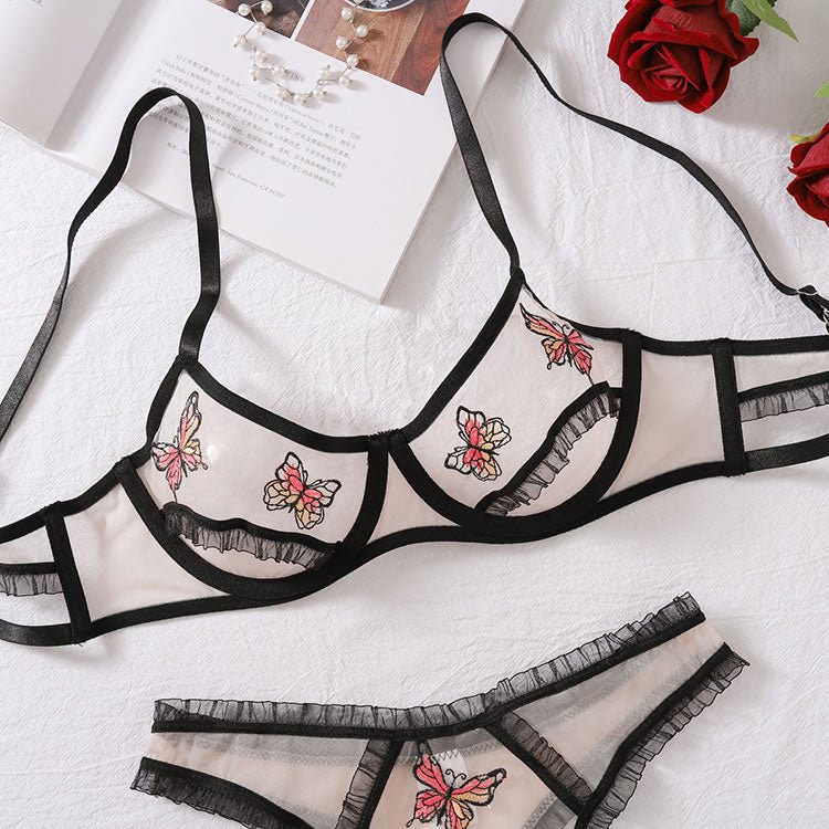 Butterfly Beauty Bra Set - Late Night Lingerie