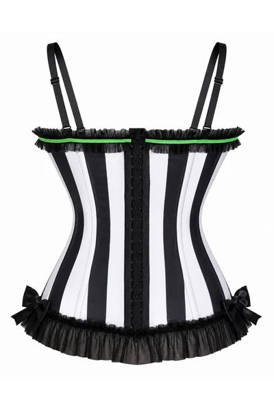 Lavish Mad Tea Party Corset Bustier with Underwire Cups - Late Night Lingerie