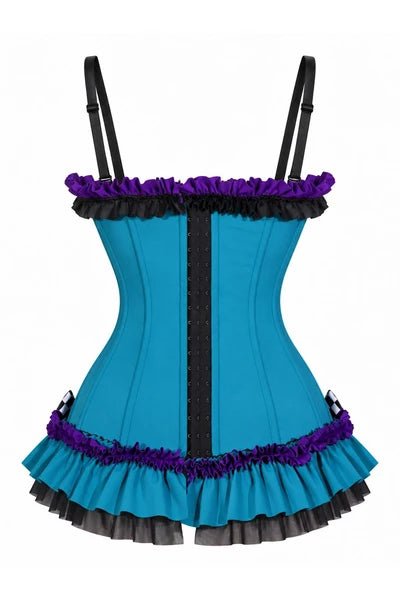 Lavish Mad Tea Party Lycra Corset - Late Night Lingerie