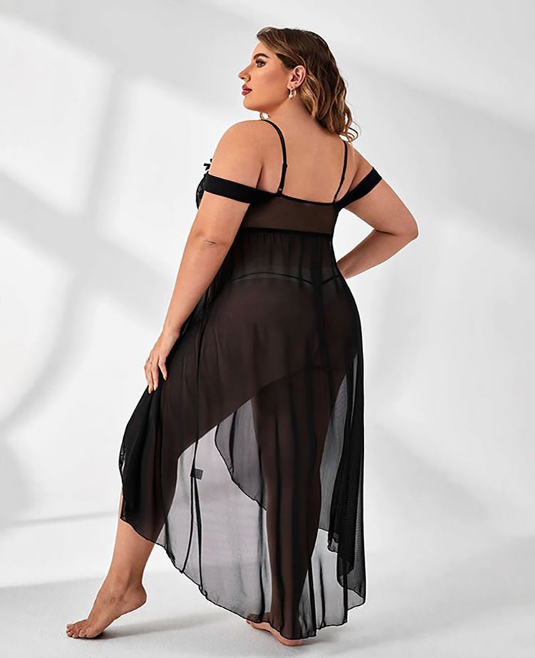 Plus Size Can't Let You Go Maxi Gown - Late Night Lingerie