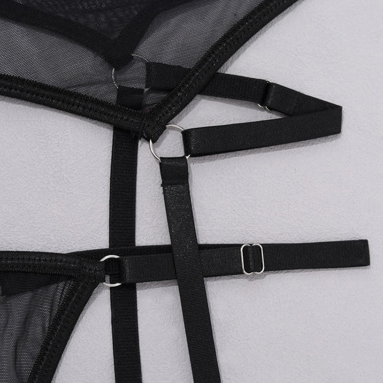 Pure Desire Ladies' Sexy Mesh Lingerie Set - Late Night Lingerie