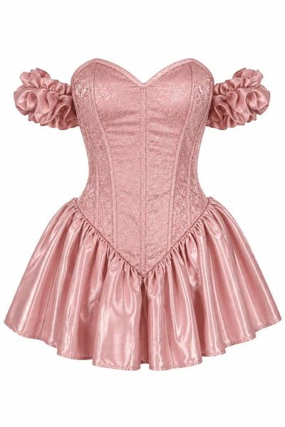 Top Drawer Good Witch Steel Boned Corset Dress - Late Night Lingerie