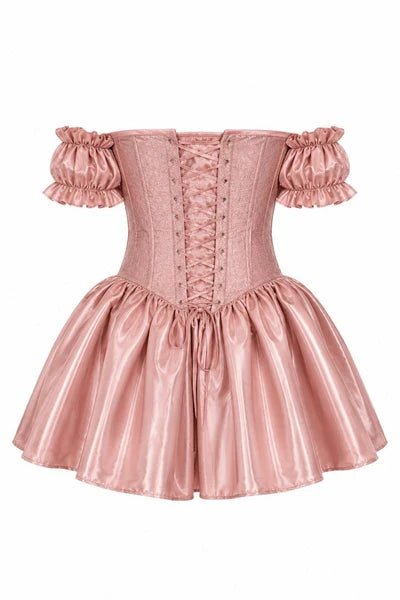 Top Drawer Good Witch Steel Boned Corset Dress - Late Night Lingerie