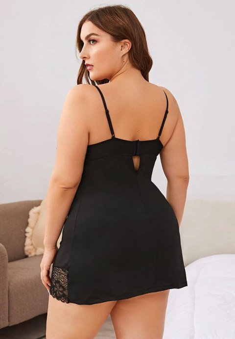 Plus Size Promise To Be True Babydoll Set - Late Night Lingerie